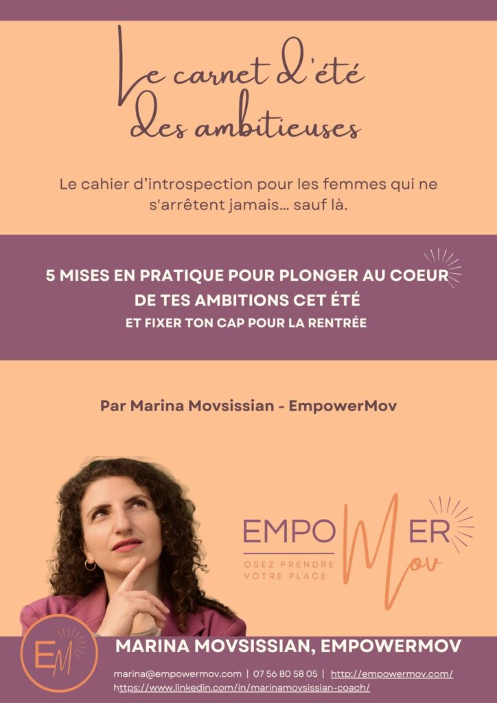 Faire le point sur sa carrière été - cahier de réflexion et ambitions professionnelles